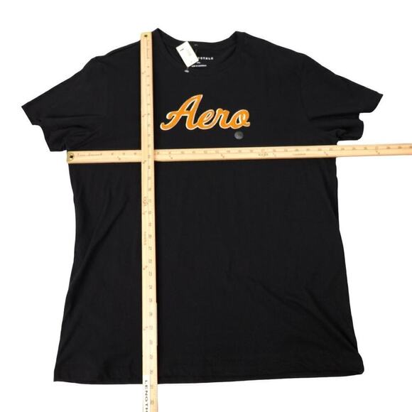 Bundle of 2 Aeropostale NYC Tee Mens XL Blue Embroidery Shirt Cotton Streetwear - Picture 14 of 16